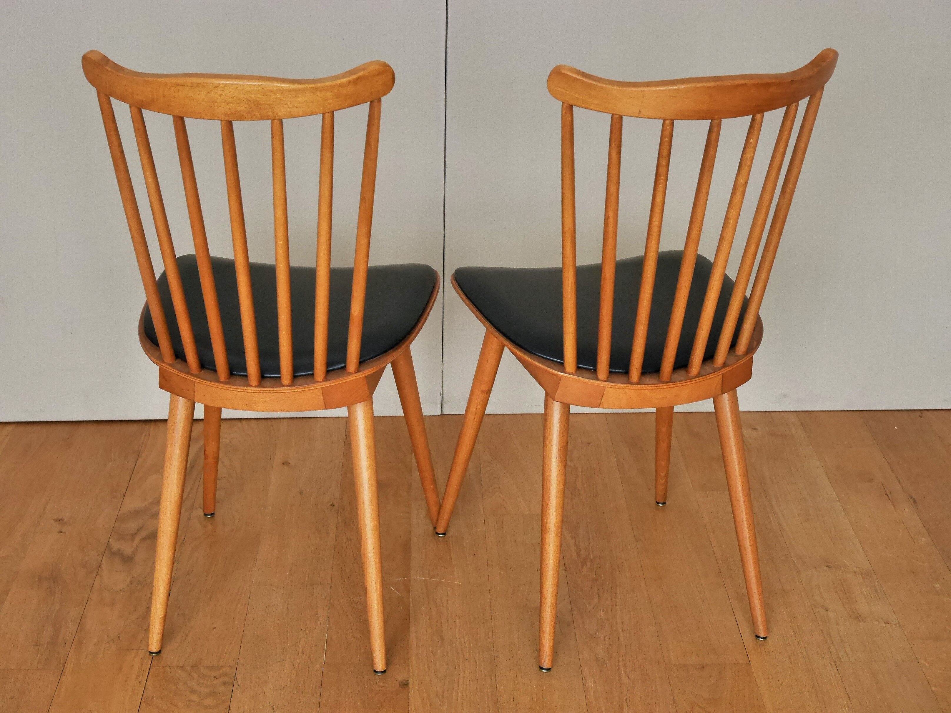 2 chairs baumann minuet 60s
