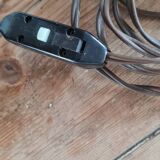 Lampe à poser en bois tourné