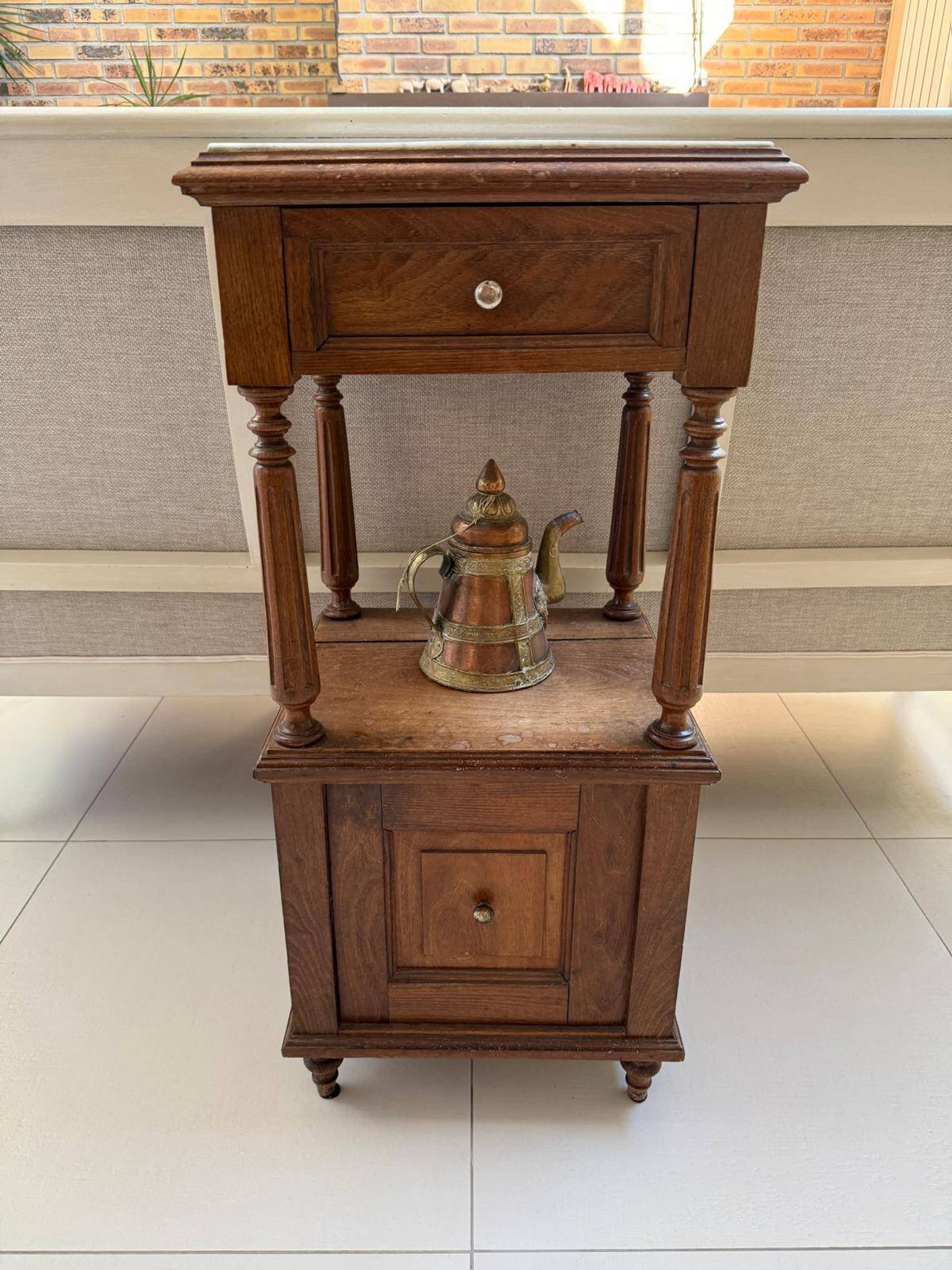 Table d'appoint en marbre