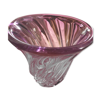 Vase cristal Val Saint Lambert