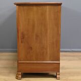 Cherry wood chest of drawers, Louis-Philippe style – 1900