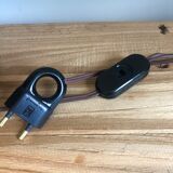 Lampe vintage en bois