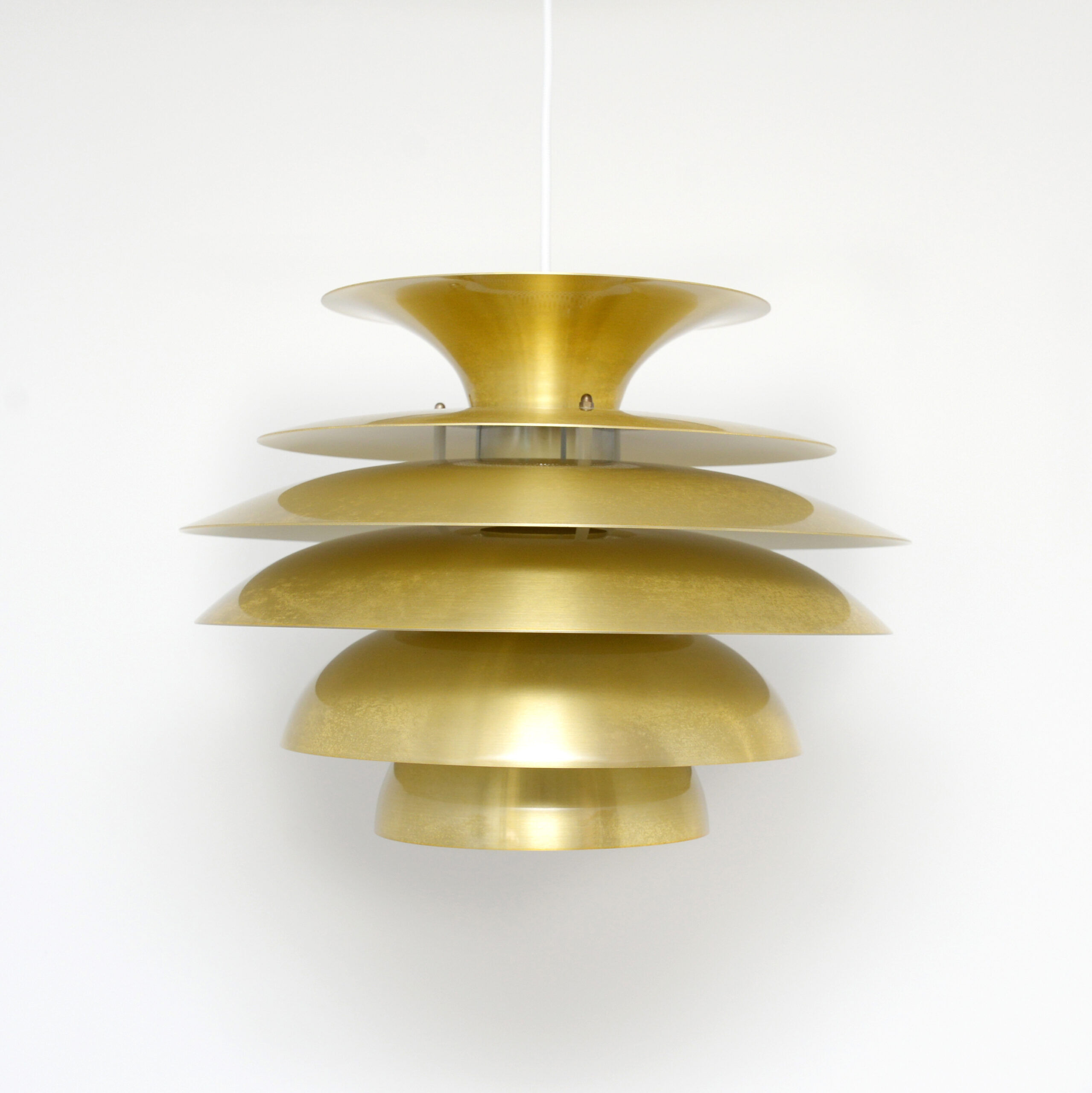 Golden lamp, Denmark 1970s