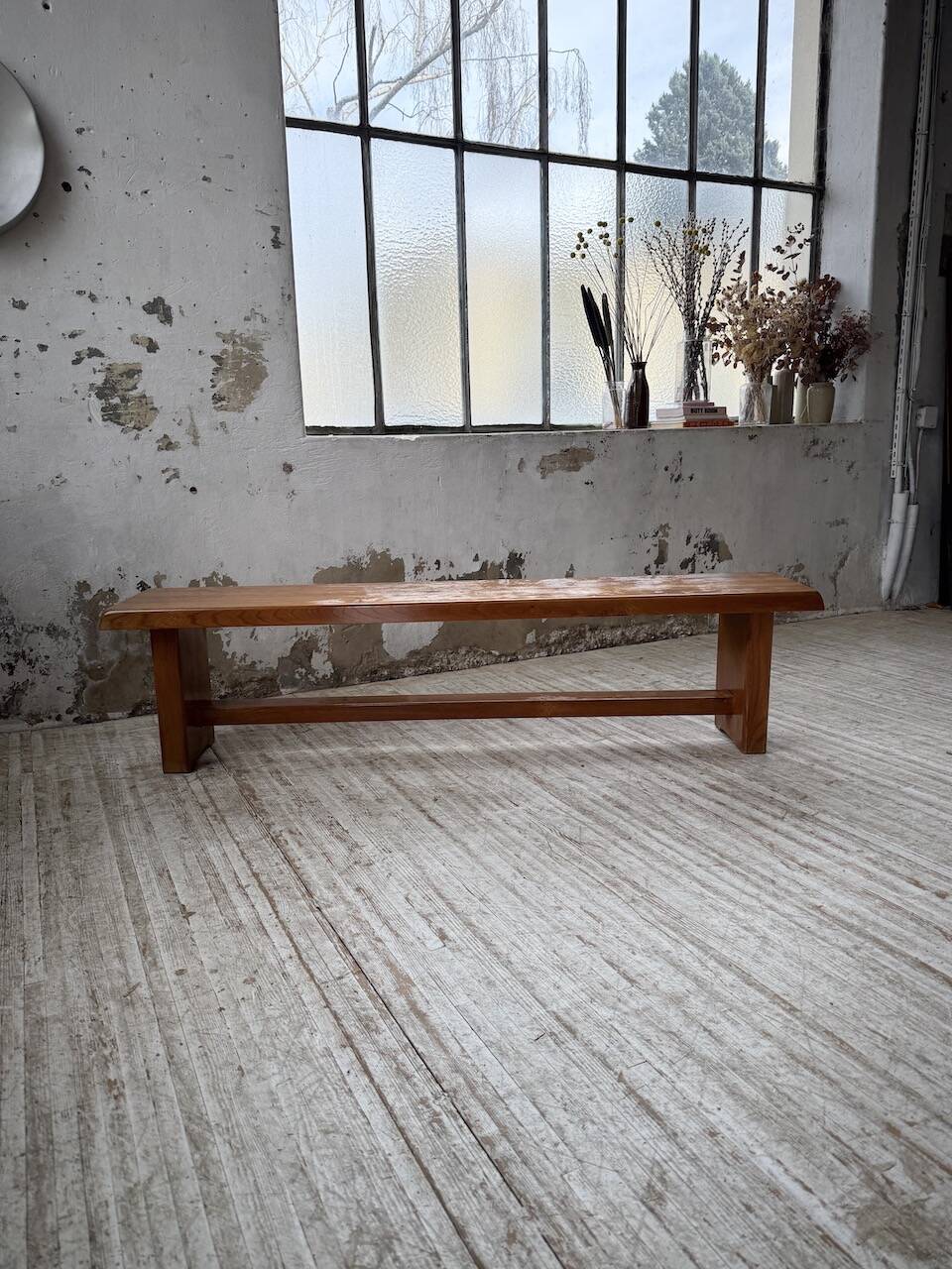 Chapo S14 blonde oak bench 172cm vintage