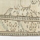 Beige Vintage Anatolian Carpet-1761