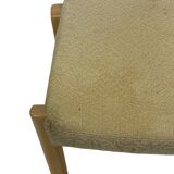 Pouf vintage Farstrup, repose-pieds, design danois