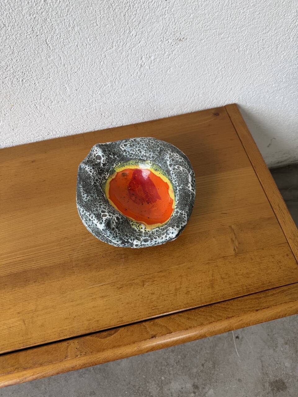 Cendrier Vallauris fat lava