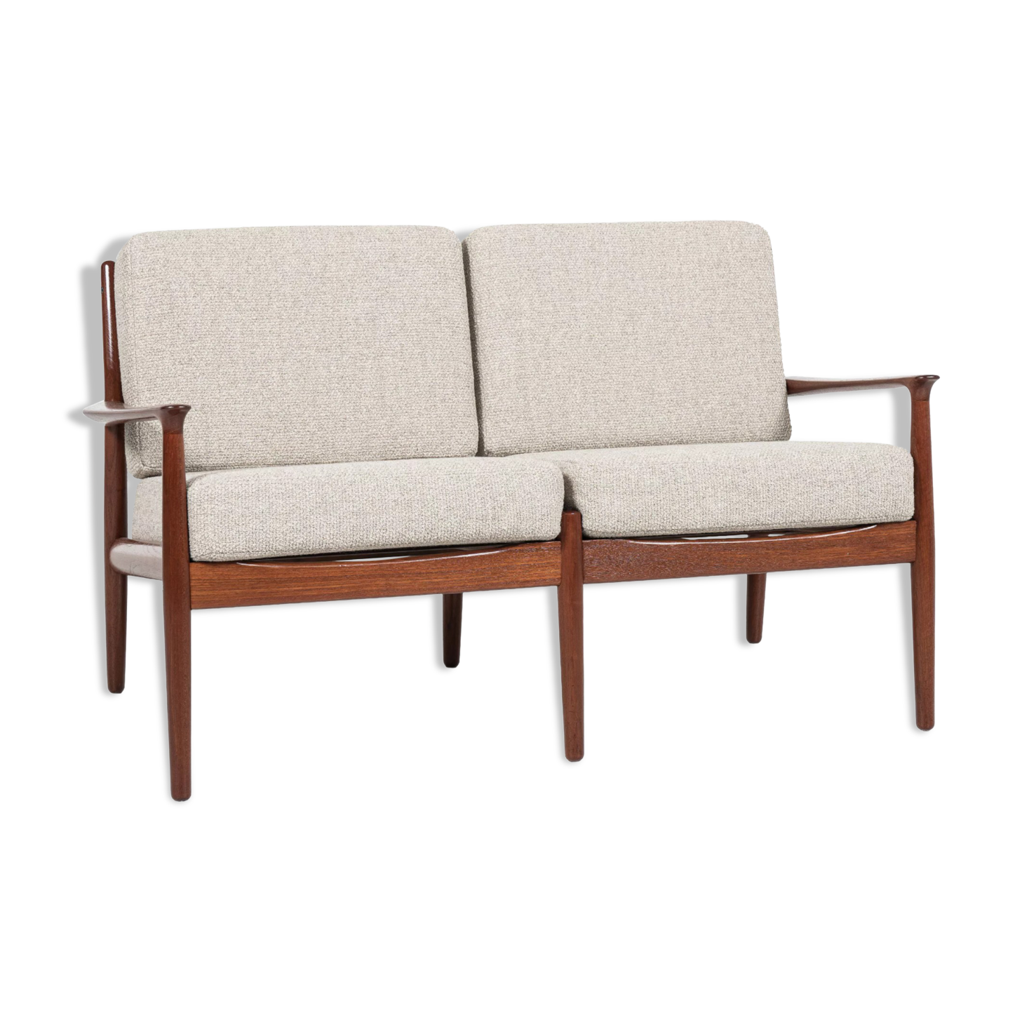 2-seater sofa design Sven Age Eriksen published by Glostrup 1960s.