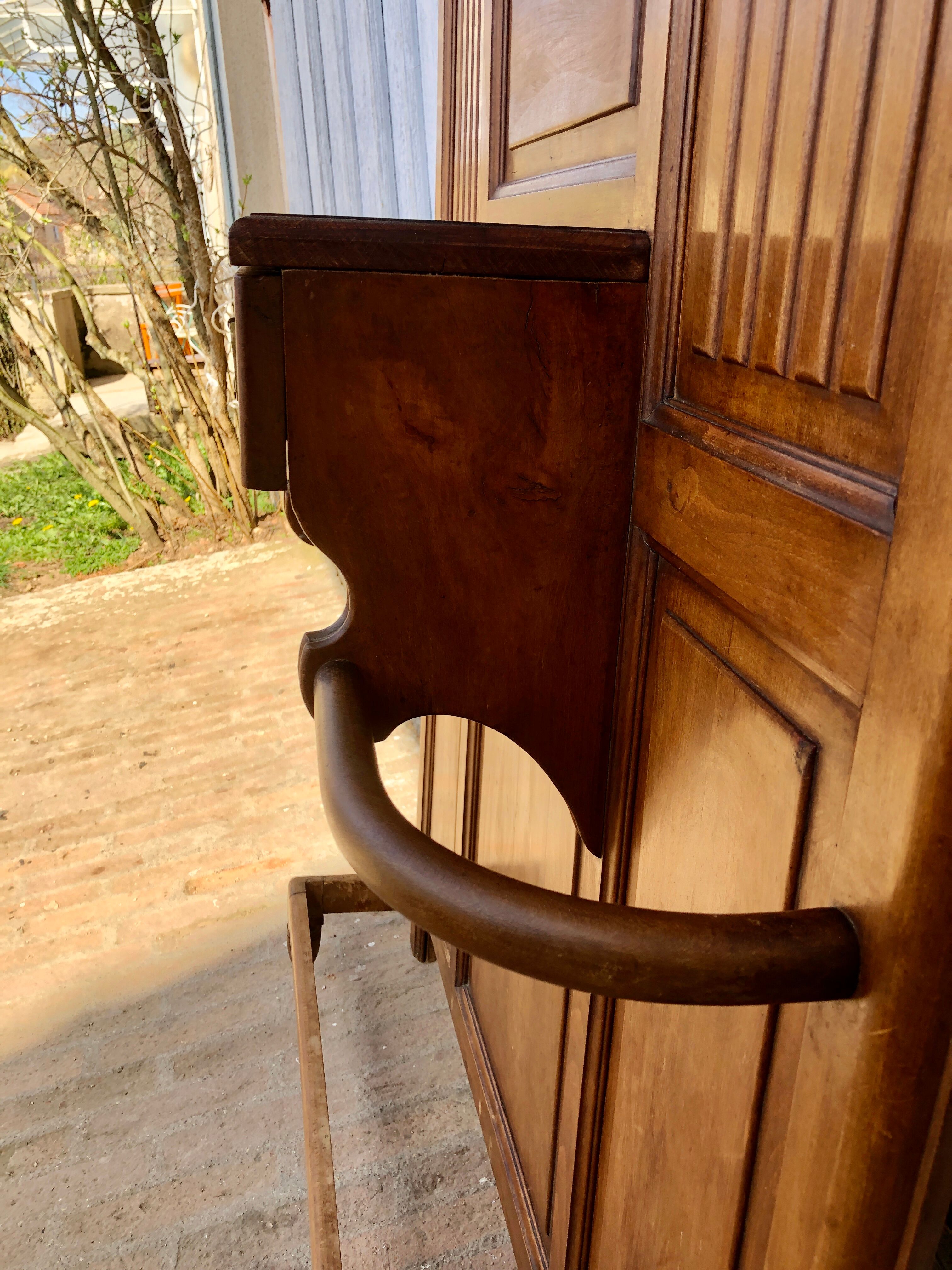 Art Deco coat rack wardrobe