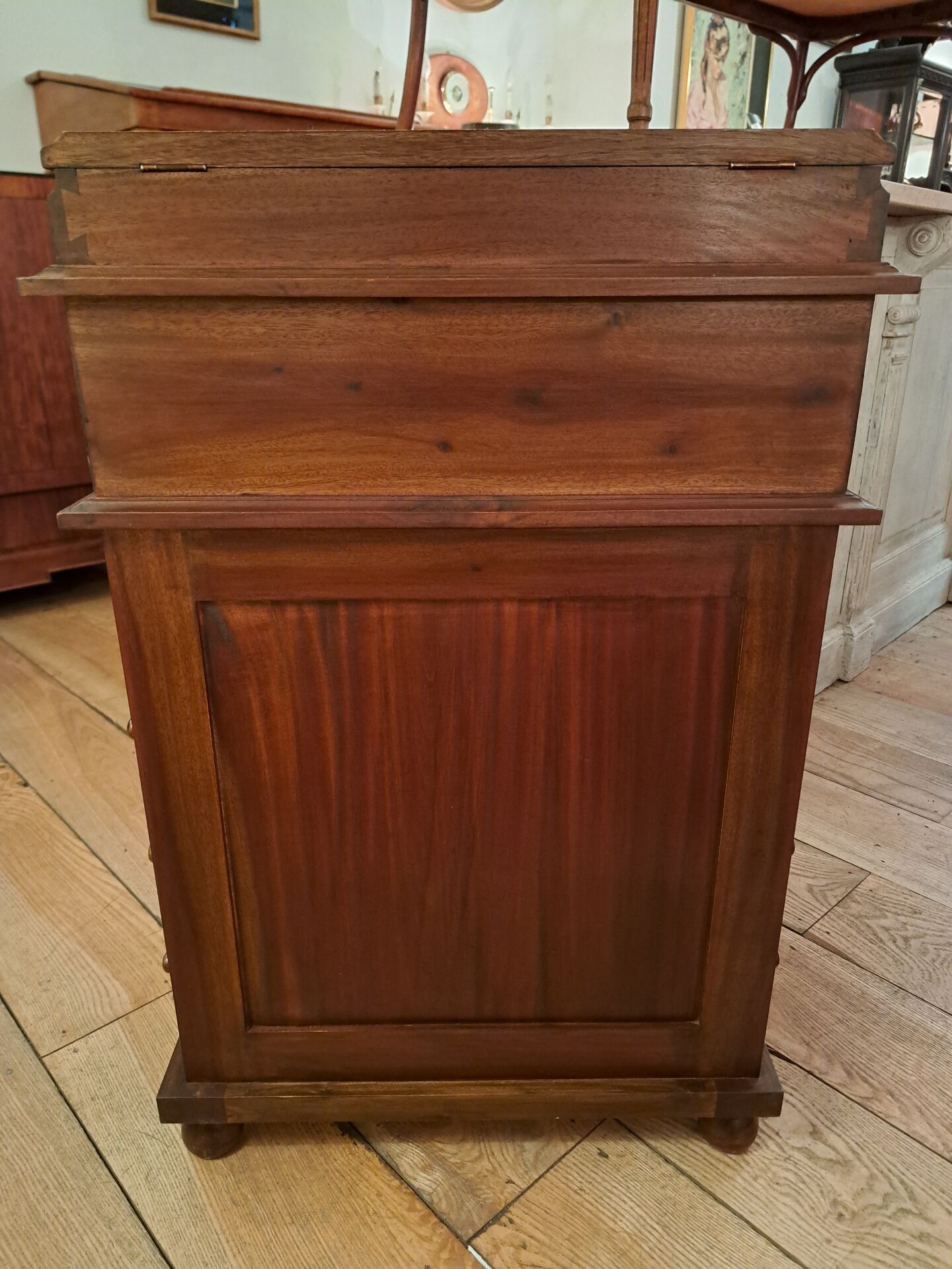Bureau Davenport en acajou