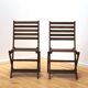 Paire de chaises de jardin Cattie