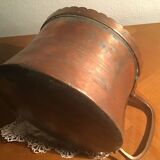 Cache pot en cuivre