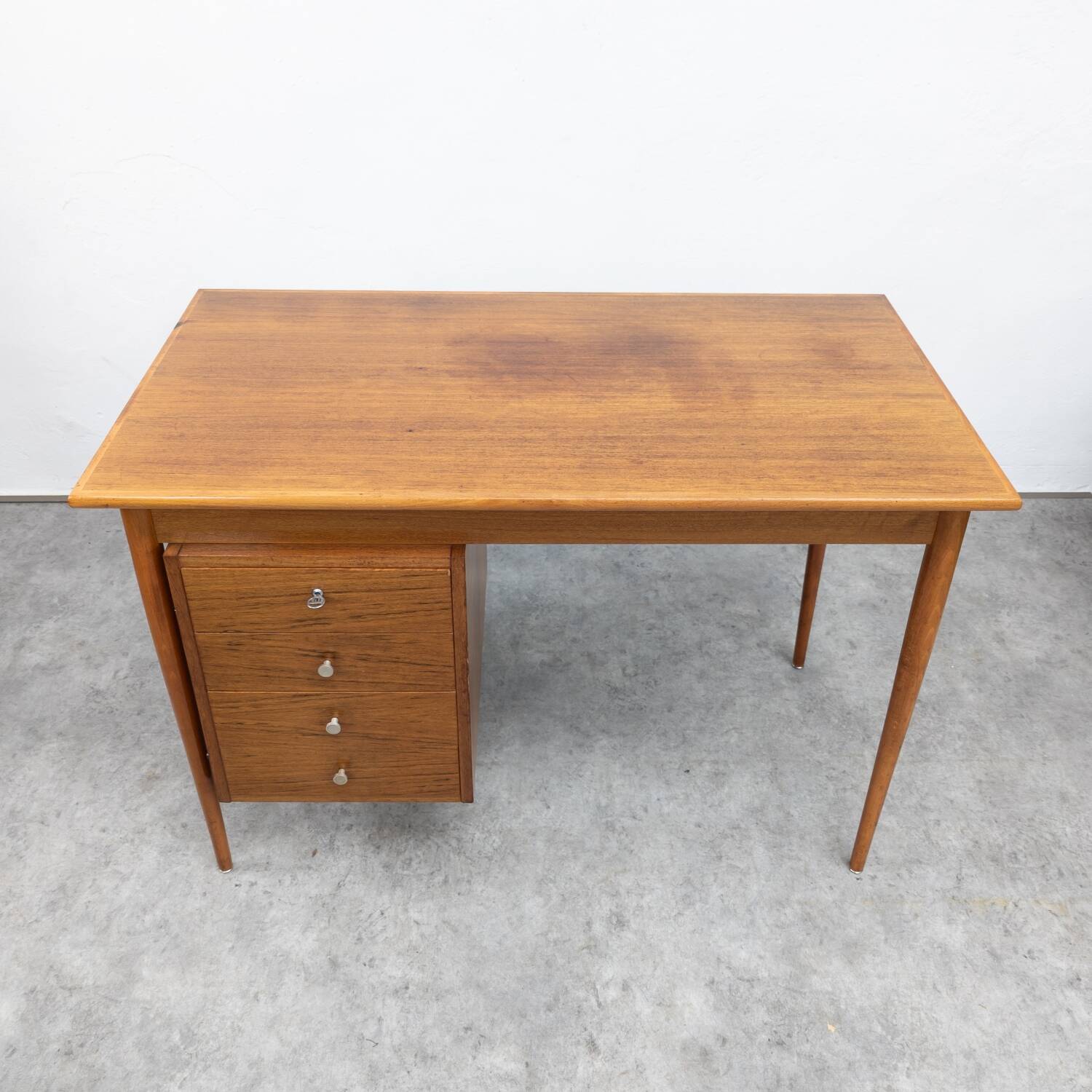 Mid Century desk by Karel Vyčítal for Dřevotvar Jablonné, 1960s