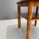 Table basse Art Déco à deux niveaux en chêne massif, années 1930
