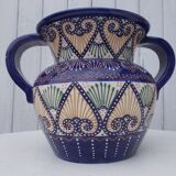 Faience vase by Quimper Henriot