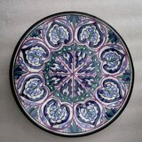 Large round dish - Nabeul ceramics