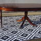 Table ronde, ouvrante, de style anglais