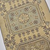 Anatolian Decorative Oushak Runner Rug