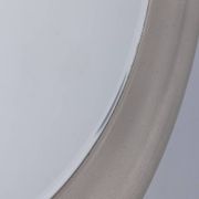 VINTAGE 1960S ROUND WALL MIRROR IN METAL BY GOFFREDO REGGIANI