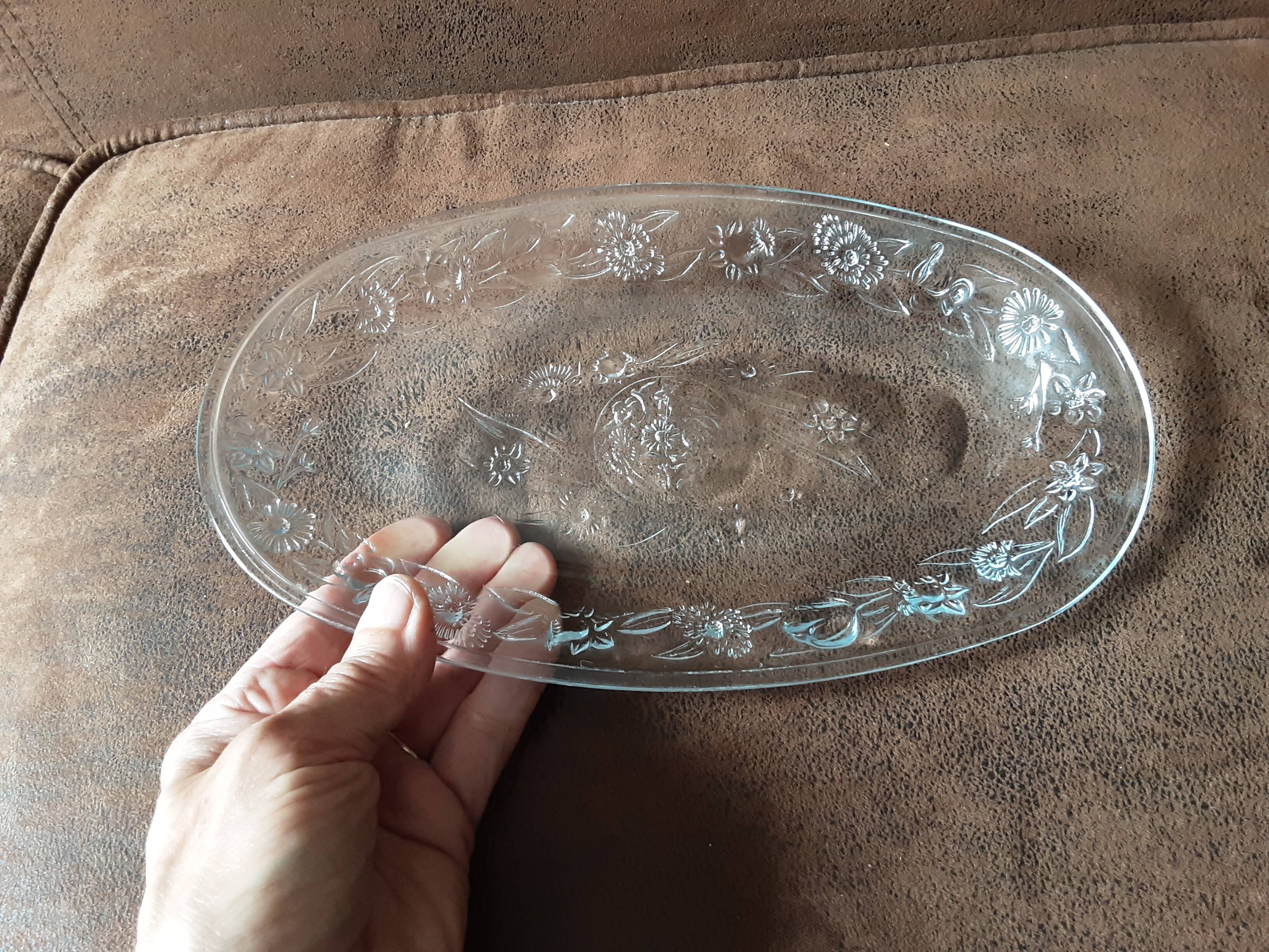 Original glass butter dish