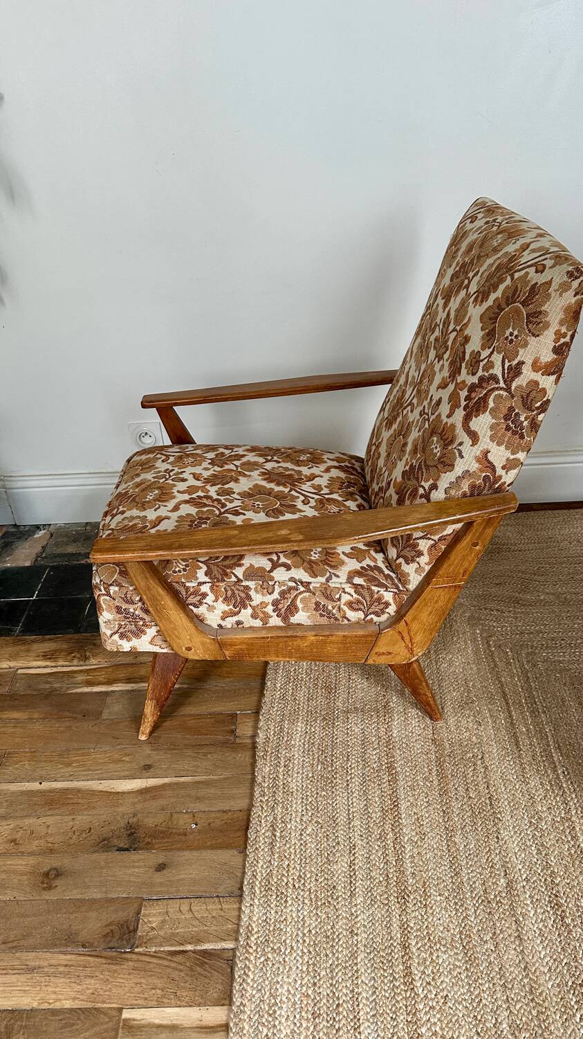 Pair of vintage armchairs
