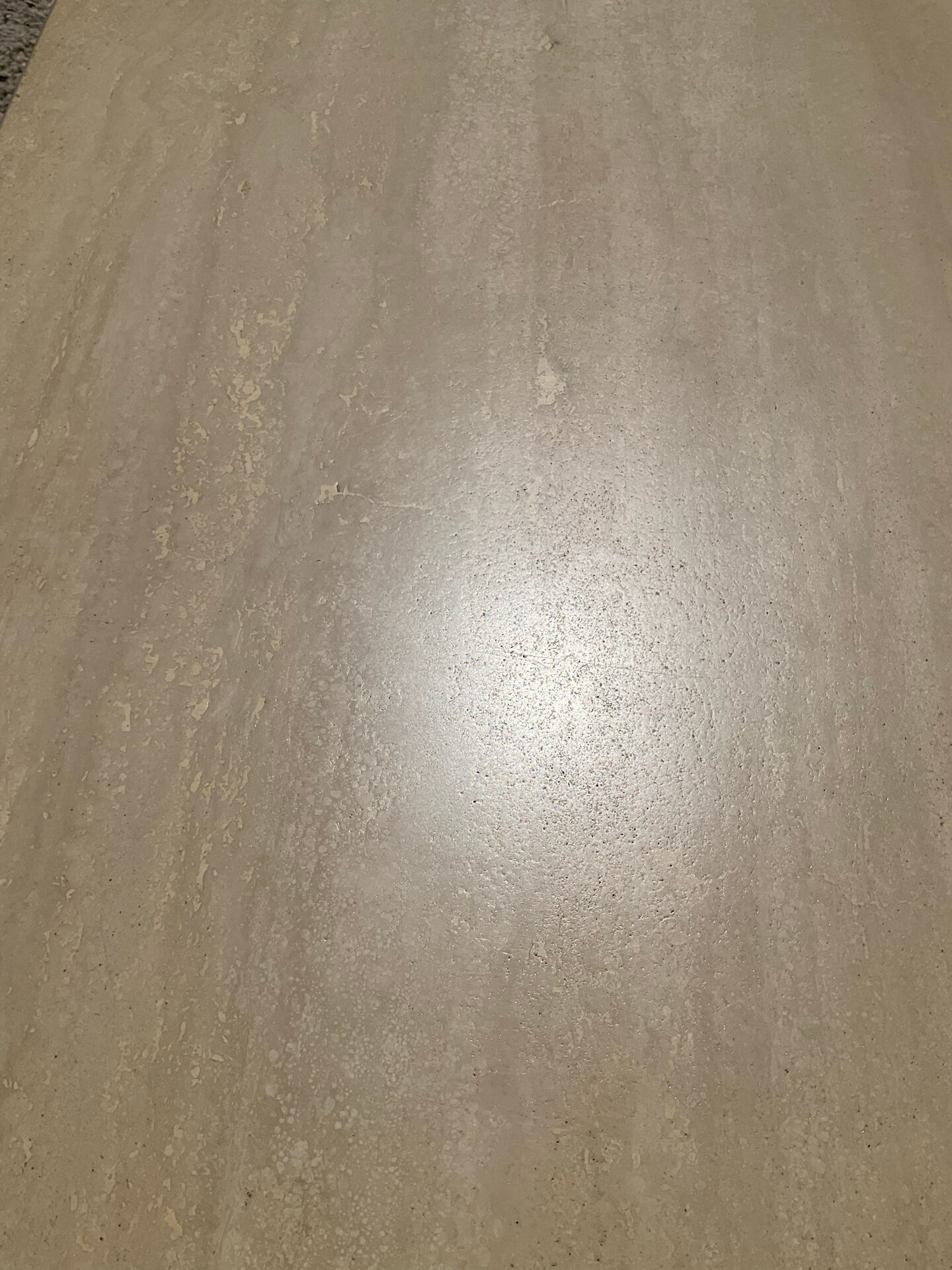 Table basse en travertin des années 70