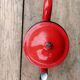 Retro enamel coffee pot