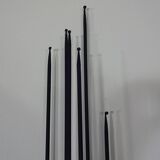 Brutalist German Iron Wall Candleholder, 1960s