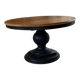 Extendable round table Interior’s – solid wood