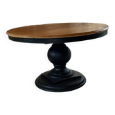Table ronde extensible Interior’s – bois massif