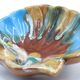Old empty pocket ceramic shell vallauris