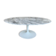Eero Saarinen coffee table, oval, "Tulip" by Knoll International, circa 70's