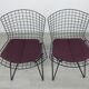 Chair Wire design Harry Bertoia Knoll 70s vintage