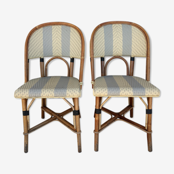 Pair of chairs bistrot terrace Maison Gatti Paris