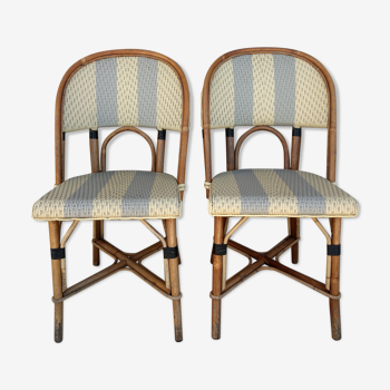 Paire de chaises de bistrot Maison Gatti Paris