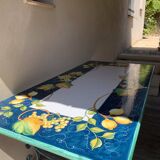 Lava stone table