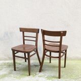 Pair of bistro chairs