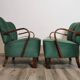 Fauteuils par Jindřich Halabala, 1950s, Set de 2