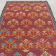 Tapis kilim en laine fait main