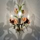 Lustre floral années 70