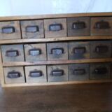 Small workshop cabinet with drawers