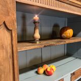 Norman wedding cabinet in raw oak 19th century