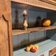 Norman wedding cabinet in raw oak 19th century