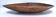 Empty wooden pocket cut gouge free form vintage