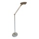 Reading floor lamp Italy 70s cream color.