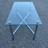 Chrome coffee table from the 70s