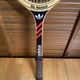 Vintage adidas tennis racket ilie năstase wood + black cover