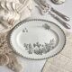 Oval ironstone dish "Denise" Saint Amand