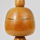 Decorative Kokeshi doll sculpture by Sadao Kishi from Japan, hand-painted.