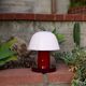 portable USB lamp SETAGO by Jaime Hayon for &Tradition, Red/Burgundy